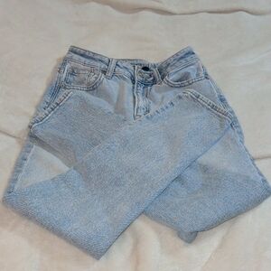 American Eagle Outfitters Light Blue Straight Leg Jeans